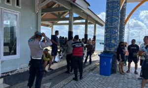 Polsek Sekotong Antisipasi Kejahatan di Tempat Wisata Lombok Barat
