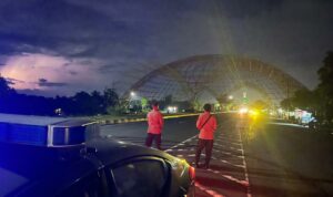 Polsek Labuapi Intensifkan Patroli Dini Hari di Jalur BIL untuk Cegah Kriminalitas