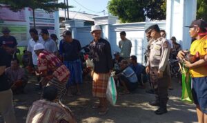 Silaturahmi Polres Lombok Barat di Pasar Segenter Warga Diajak Aktif Jaga Keamanan