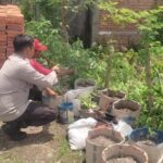 Sinergi Polsek Labuapi dan Warga Mapak Reong Dorong Pemanfaatan Pekarangan Produktif