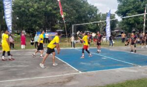 Atmosfer Persaudaraan dan Sportivitas di Voli Bhayangkara Lombok Barat