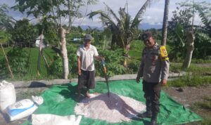 Bhabinkamtibmas Montong Are Dorong Swasembada Pangan