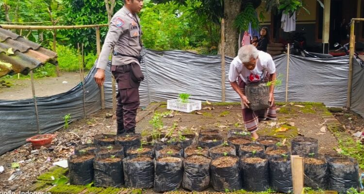Dari Kuripan untuk Indonesia Gerakan Kemandirian Pangan Polri