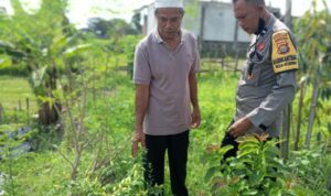 Polri Dorong Ketahanan Pangan di Desa Kuripan