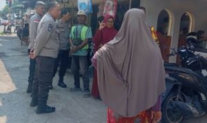 Polres Lombok Barat Intensifkan Patroli Kamtibmas di Simpang Empat Rumak