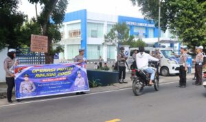 Keselamatan Lalu Lintas Diperkuat, Polres Lombok Barat Gelar Operasi Patuh Rinjani 2025