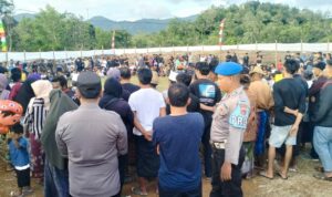 Peresean di Mareje Timur Berlangsung Kondusif, Polsek Lembar Dapat Apresiasi