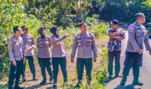 Polres Lombok Barat Dampingi Polda NTB Tinjau Lahan Jagung di Sekotong