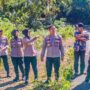 Polres Lombok Barat Dampingi Polda NTB Tinjau Lahan Jagung di Sekotong