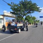 Polres Lombok Barat Gencarkan Operasi Patuh Rinjani 2025, 70 Pelanggar Ditilang di Bypass BIL 2