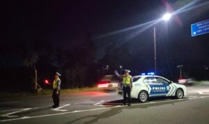 Satlantas Polres Lombok Barat Gencarkan Patroli Malam, Tekan Balap Liar dan Ciptakan Kamseltibcarlan