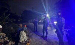 Patroli Malam Intensif Polres Lombok Barat Amankan Kecamatan Kuripan dari 3C dan Balap Liar