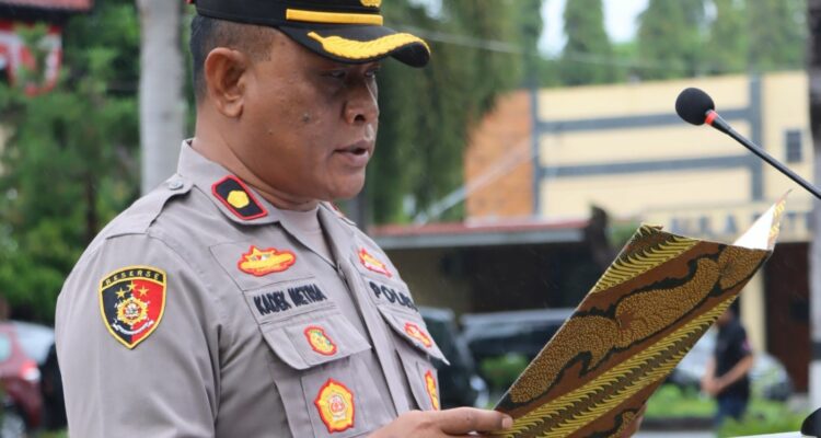Polres Lombok Barat Peringati Haornas, Dorong Budaya Olahraga Sejak Dini