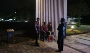 Polres Lombok Barat Intensifkan Patroli Blue Light di Bypass BIL I Gerung