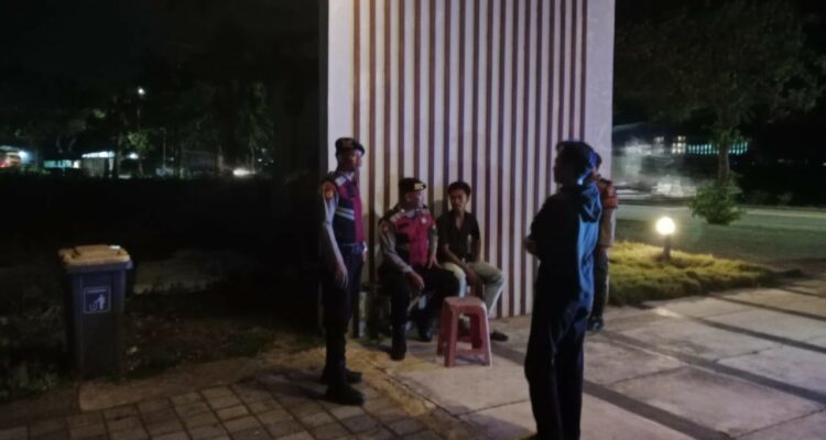 Polres Lombok Barat Intensifkan Patroli Blue Light di Bypass BIL I Gerung