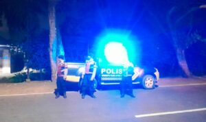 Polres Lombok Barat Rutin Gelar Patroli Preventif di Bypass Bandara Lombok