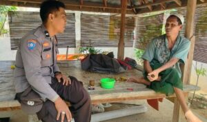Polsek Lembar Dorong Partisipasi Warga Eyat Mayang dalam Program Pangan Nasional