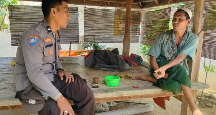 Polsek Lembar Dorong Partisipasi Warga Eyat Mayang dalam Program Pangan Nasional