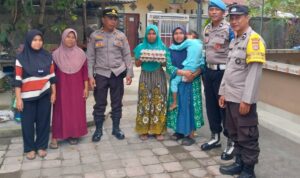 Program Telur Polsek Kediri Dapat Dukungan Pemuda Desa Gelogor, Wujudkan Zero Stunting