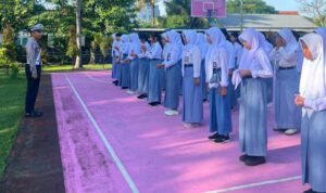 Disiplin Sejak Dini, Satlantas Lombok Barat Bentuk Pelajar Pelopor Keselamatan Jalan