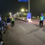 Satlantas Lombok Barat Antisipasi Kejahatan Malam di By Pass BIL 2