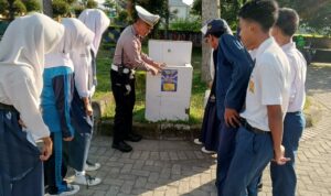 Operasi Zebra Rinjani 2025, Polres Lobar Kampanyekan Keselamatan Jalan ke Wali Murid dan Siswa