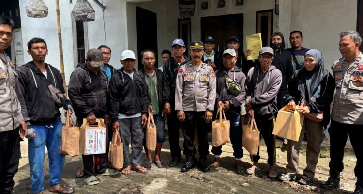 Polres Lombok Barat Peduli Pekerja Keras Lewat Program Nutrisi Mantap