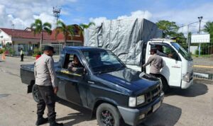 Jamin Kamtibmas, Kapolsek Pimpin Pemeriksaan Bongkaran Kapal Lembar