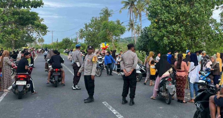 Lalu Lintas Sekotong Kondusif Saat Prosesi Adat Nyongkolan