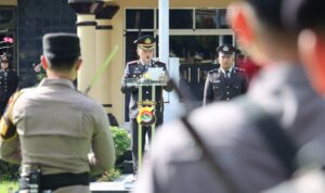 Upacara Hari Ibu ke-97 di Mako Polres Lombok Barat